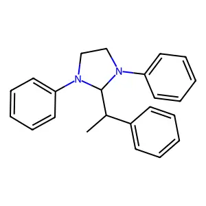 1,3-Diphenyl-2-(1-phenylethyl)imidazolidine structure