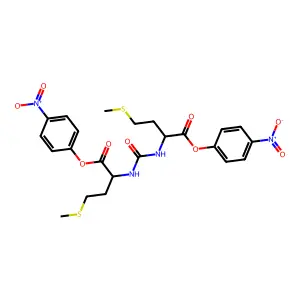 carbonylbis(L-methionine 4-nitrophenyl ester) structure