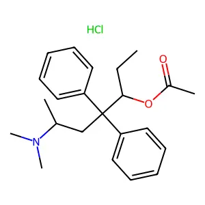 alpha-Acetylmethadol hydrochloride structure