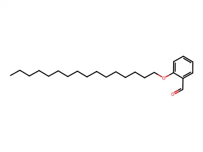 Benzaldehyde, 2-(hexadecyloxy)- structure