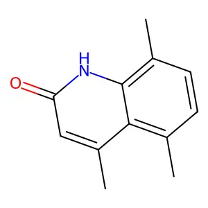 Ethanethiol, 2-(6-(4-methyl-2-quinolyloxy)hexyl)amino-, hydrogen sulfate (ester) structure