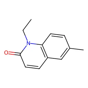2(1H)-Quinolinone, 1-ethyl-6-methyl- structure