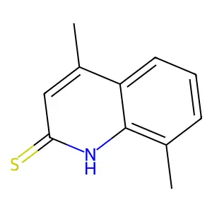 4,8-Dimethylquinoline-2-thiol structure