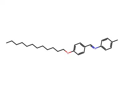 (E)-1-[4-(Dodecyloxy)phenyl]-N-(4-methylphenyl)methanimine structure