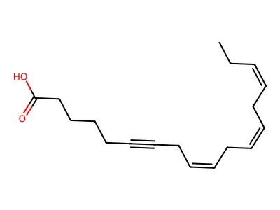 十八碳-9,12,15-三烯-6-炔酸 structure