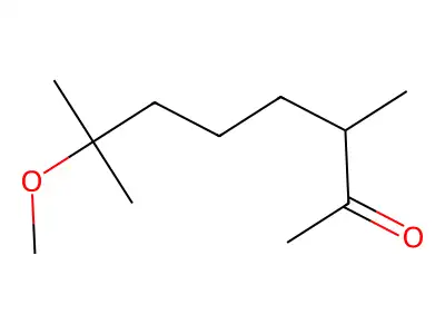 7-Methoxy-3,7-dimethyloctan-2-one structure