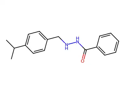N'-(4-isopropylbenzyl)benzohydrazide structure