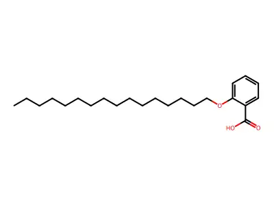 2-(Hexadecyloxy)benzoic acid structure