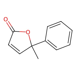 2(5H)-Furanone, 5-methyl-5-phenyl- structure