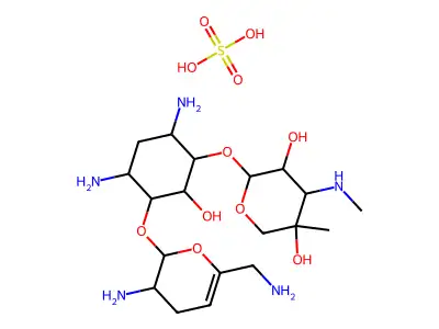 硫酸西索米星 structure