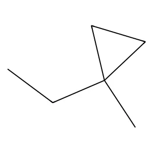 Cyclopropane, 1-ethyl-1-methyl- structure