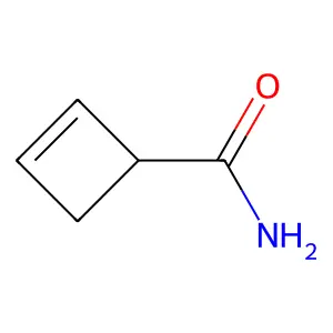 2-Cyclobutene-1-carboxamide structure