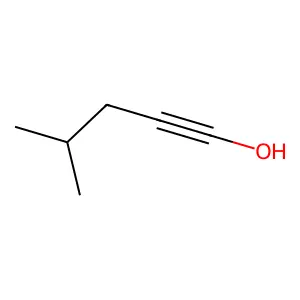 4-Methyl-1-pentyn-1-ol structure