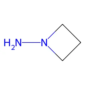 1-Azetidinamine structure