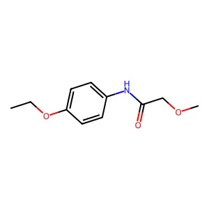 N-(4-ethoxyphenyl)-2-methoxyacetamide structure