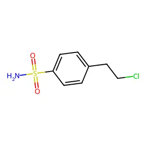 4-(2-Chloroethyl)benzenesulfonamide structure