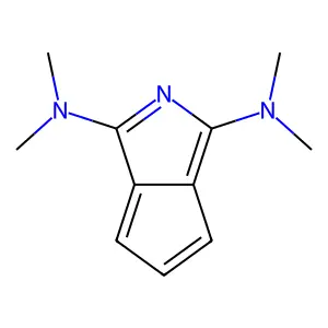 2-Azapentalene, 1,3-bis(dimethylamino)- structure