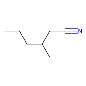 3-Methylhexanenitrile structure