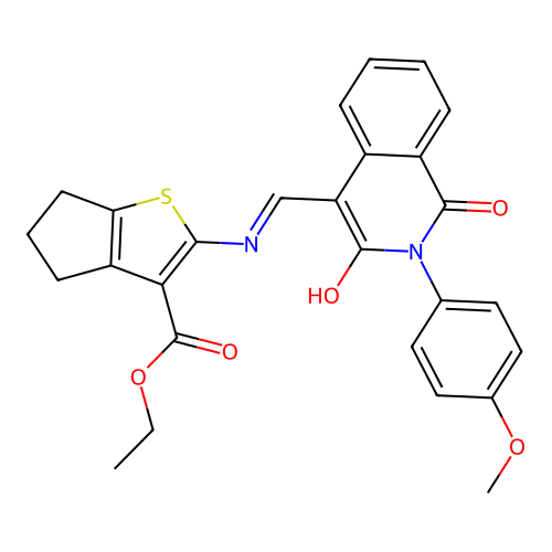 CAS 5384-16-7 - C27H24N2O5S structure