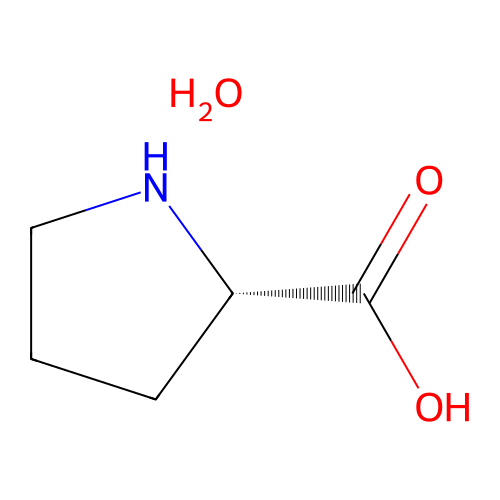 Water proline structure
