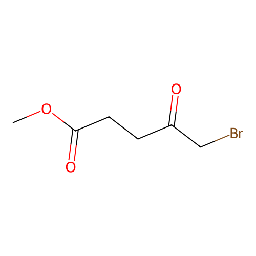 Methyl 5-bromo-4-oxopentanoate structure