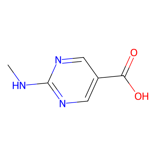 2-(Methylamino)Pyrimidine-5-Carboxylic Acid structure