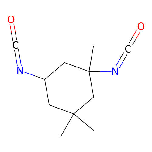 Poly(isophorone diisocyanate) structure