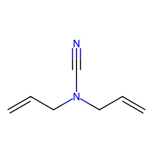 Cyanamide, diallyl structure