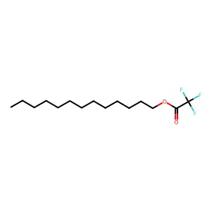 Tridecyl trifluoroacetate structure