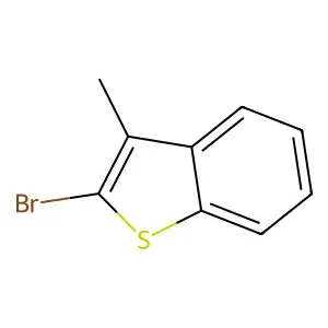 2-Bromo-3-methyl-1-benzothiophene structure
