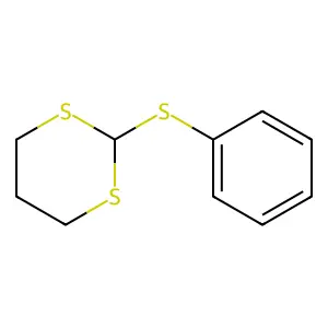 2-(Phenylsulfanyl)-1,3-dithiane structure