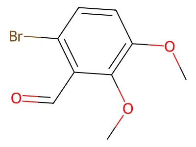 6-Bromo-2,3-dimethoxybenzaldehyde structure