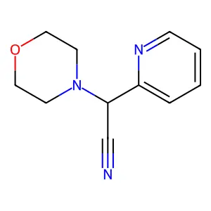 2-(4-吗啉基)-2-(吡啶-2-基)乙腈 structure