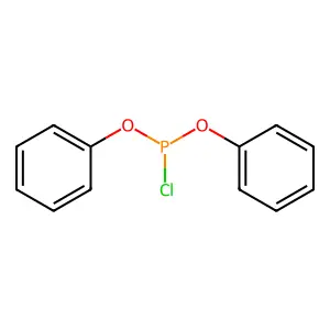 Diphenyl chlorophosphite structure