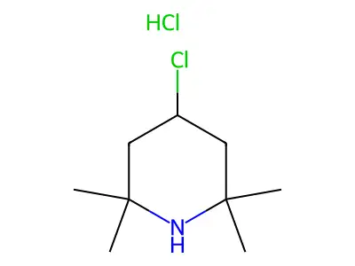 4-Chloro-2,2,6,6-tetramethylpiperidine hydrochloride structure