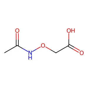 2-乙酰氨基氧基乙酸 structure