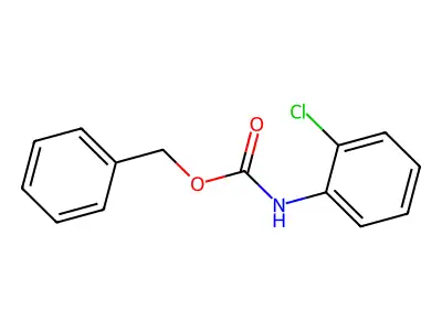 Benzyl (2-chlorophenyl)carbamate structure