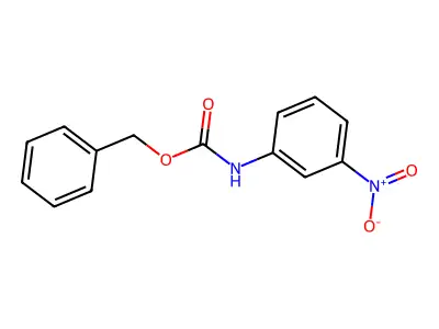 Benzyl N-(3-nitrophenyl)carbamate structure