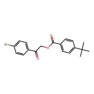 [2-(4-Bromophenyl)-2-oxoethyl] 4-tert-butylbenzoate structure