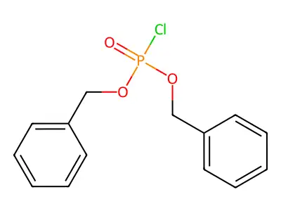 (Chloro(phenylmethoxy)phosphoryl)oxymethylbenzene structure
