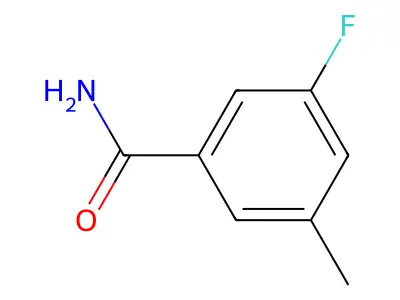 3-Fluoro-5-methylbenzamide structure
