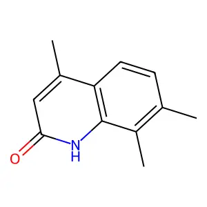 2-Hydroxy-4,7,8-trimethylquinoline structure