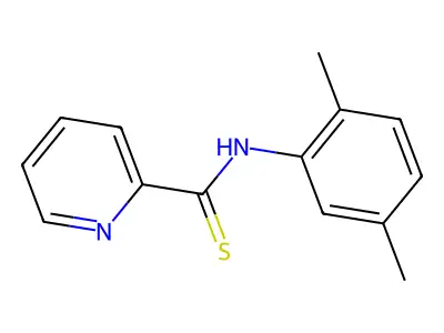 N-(2,5-dimethylphenyl)pyridine-2-carbothioamide structure