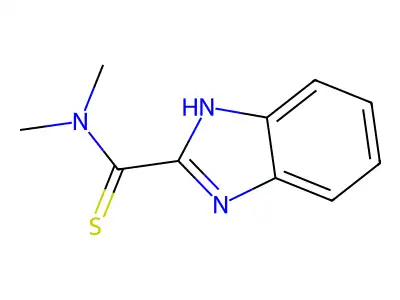 1H-Benzimidazole-2-carbothioamide, N,N-dimethyl- structure