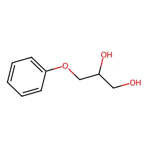 3-Phenoxy-1,2-propanediol structure