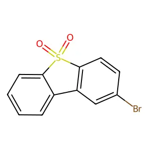2-Bromodibenzothiophene 5,5-dioxide structure