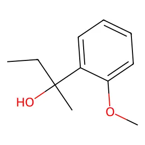 2-(2-Methoxyphenyl)-2-butanol structure