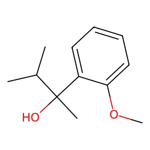 2-Methoxy-alpha-methyl-alpha-(1-methylethyl)benzenemethanol structure