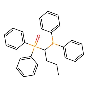 [1-(Diphenylphosphanyl)butyl](oxo)diphenyl-lambda~5~-phosphane structure
