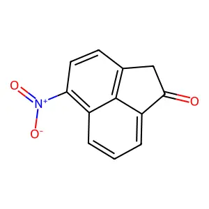 1-Acenaphthenone, 5-nitro- structure